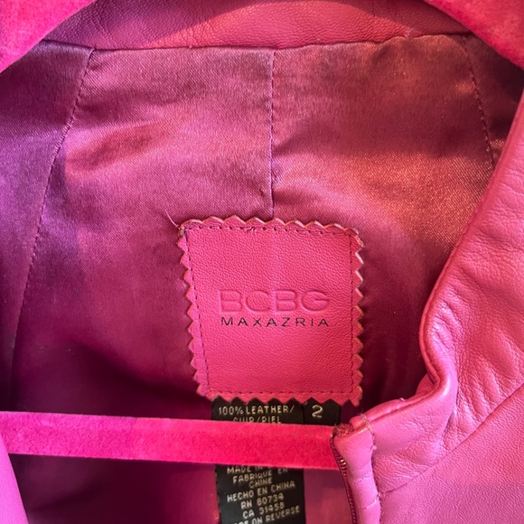 leather moto jacket - Picture 2 of 3